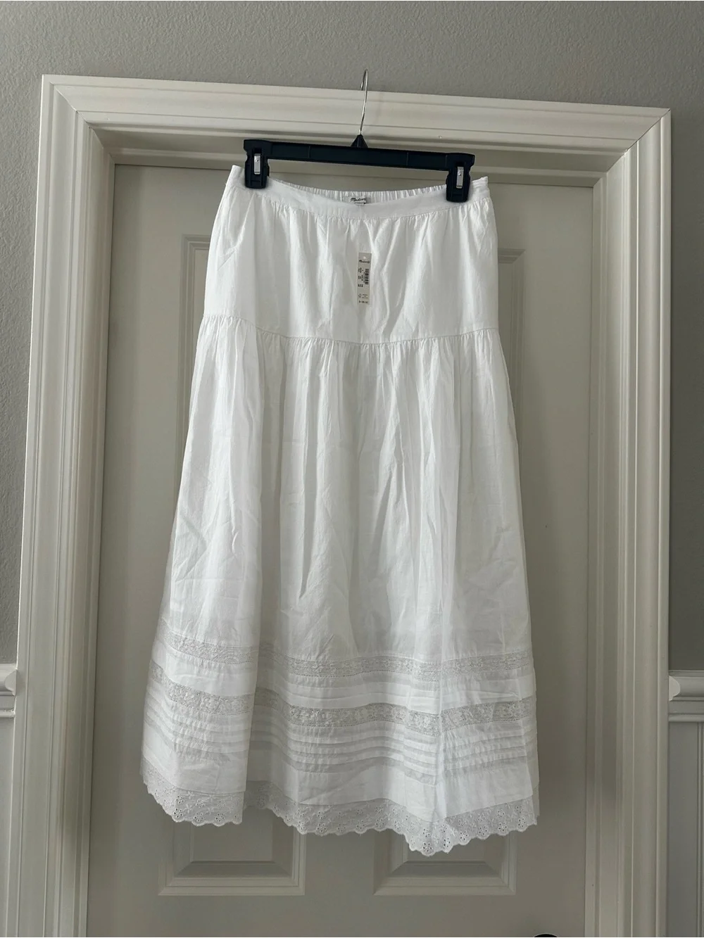 Madewell Pintucked Midi Skirt - Picture 7 of 9